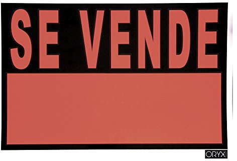Cartel Se Vende 70x50 cm.