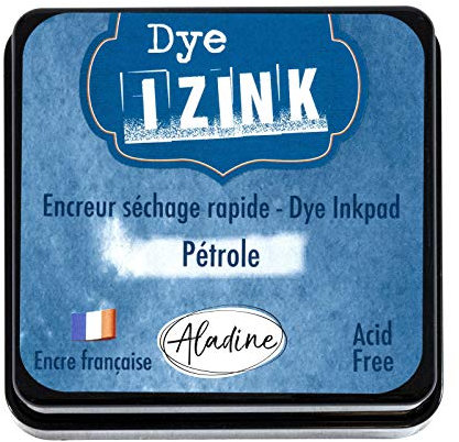 Aladine 19271 Izink Dye Stempelkissen Petrol