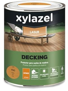 XYLAZEL Lasur Decking para suelo Natural, 4 L