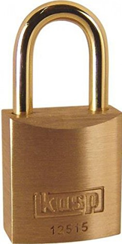 Kasp K12515A1 Messingschloss Premium, 15 mm