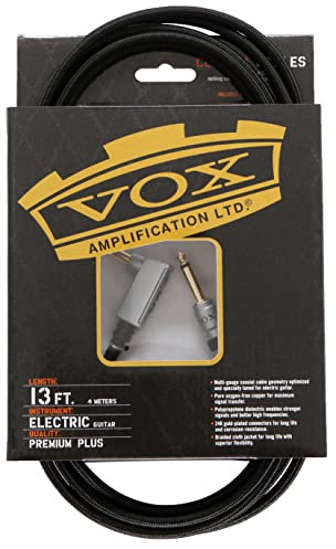 Vox VGC-13BK 13ft Class A Professional Guitar Cable