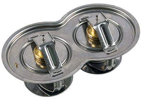 febi bilstein 10054 Doppelthermostat mit Dichtung, 1 Stück