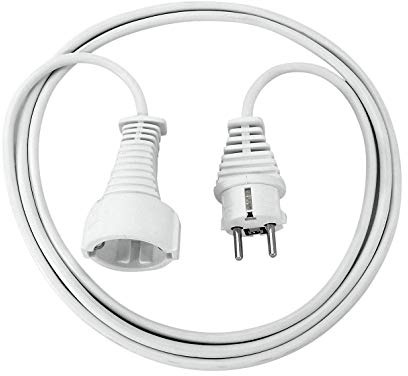 BRENNENSTUHL 1164020 Verlängerungsleitung 3 m Schutzkontaktstecker und Kupplung H05VV 3G1,5