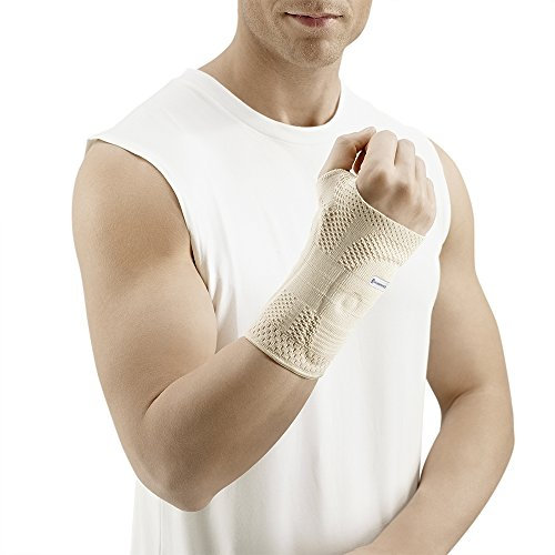 Bauerfeind ManuTrain Handgelenkbandage, Farbe: Natur, Größe: rechts 2