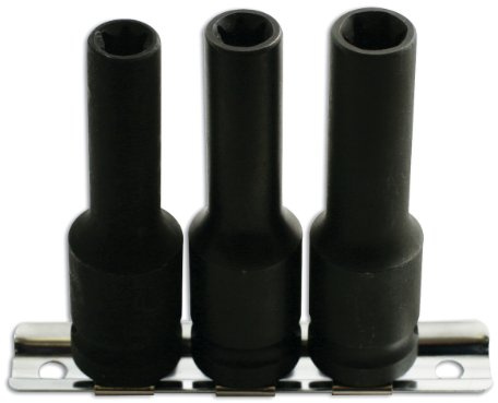 Laser 4873 Impact Star Socket Set 1/2 D 3pc
