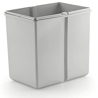 Naber Ersatzeimer, alu grau (15 Liter).