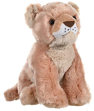 Wild Republic 10887 10911 Plüsch Löwen Baby, Cuddlekins Kuscheltier, Plüschtier, 30cm, Löwenjunges