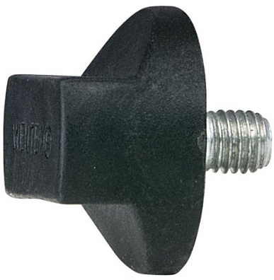 Rotary knob M10x12 (drape support) black