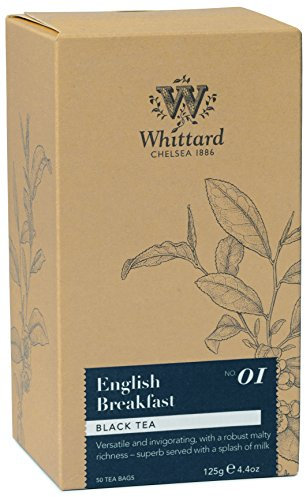 Whittard of Chelsea English Breakfast 50 Teebeutel