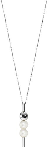 MORELLATO Damen-Collier LUNAE Collection naturperlen Edelstahl 45 cm - SADX08