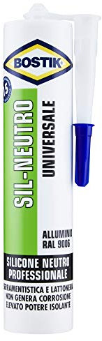 Bostik Silicone SIL-NEUTRO alluminio RAL 9006 300ml
