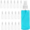 BELLE VOUS 20 Stk Zerstäuber Flasche Leer 80ml Sprühflasche Atomiser – Flakons Feine Parfümzerstäuber mit Deckel – Sprayflasche Nachfüllbar Auslaufsicher für Öl, Parfüm, Wasser, Reisegröße