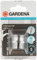 Gardena Perlstrahl-Gewindeadapter: Adapter zum Anschluss des Gardena Systems an Wasserhahn mit Perlstrahlkopf, mit M 24 x 1 und 26,5 mm (G 3/4)- Außengewinde, zum Beispiel in Küche und Bad (2910-20)