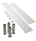 Mira 1.1697.037.WH Flight Low Riser Offset Quadrant Conversion Kit, White