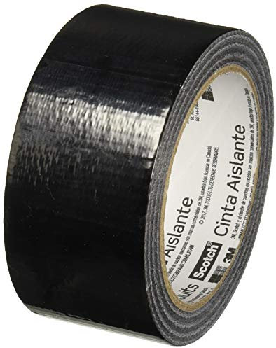 Scotch Solid Color Duct Tape 1.88X20 Yards-Jet Black