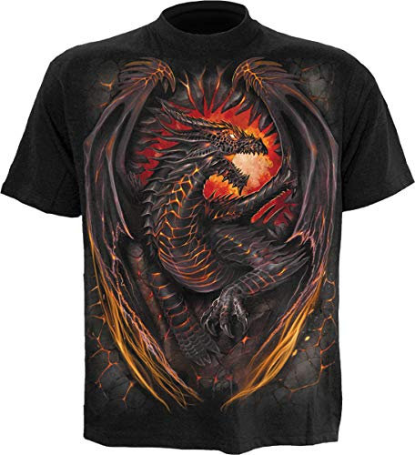 Spiral - Dragon Furnace - T-Shirt Schwarz - XL