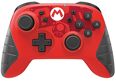 Hori Controller Horipad Wireless (Classic Mario) - Ufficiale Nintendo - Nintendo Switch