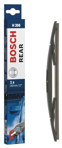 Bosch Rear H306 Heckscheibenwischer - für hervorragende Wischleistung - Ersatz-Scheibenwischer für die Heckscheibe - 1 Wischblatt, 300 mm