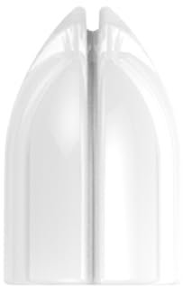 L-Style Shell Lock Rings White