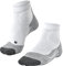 FALKE Herren Tennissocken TE2 Short M Sso Baumwolle Funktionsmaterial antiblasen 1 Paar, Weiß White-Mix 2020, 42-43