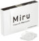 Miru Lentes de Contacto Esféricas Mensuales, Dioptría R 8.3 / D 14 / -4-6 lentillas