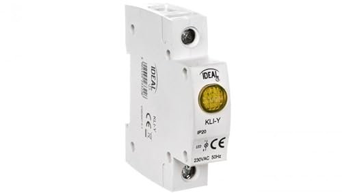 Kanlux Kli-r LED-Kontrollleuchte, Gelb