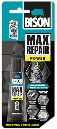 Bison Max Repair Extreme - Adhésifs (Tube, Multicolore, Transparent, 8 g, Ampoule, 1 pièce(s))
