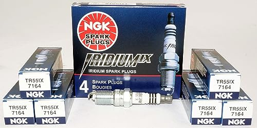 6x Zündkerze NGK Iridium IX TR55ix # 7164 | Ersetzt 12 14 15 16 SP432 41-902 41-913 41-919 41-929 41-931 41-932 41-936 41-942 41-943 41-947 41-952 Größe 41 - 94 cm. 74