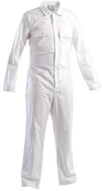 TUTA INTERA DA LAVORO TIPO IMBIANCHINO COTONE 100% COLORE BIANCO TAGLIA 3XL CODICE STK06110
