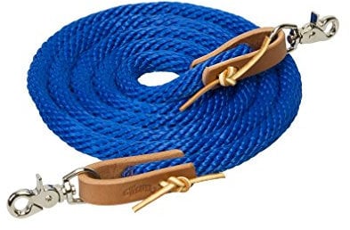 Weaver Leather Poly Roper Zügel, blau, 35-2026-S4, 1,6 cm x 2,4 m