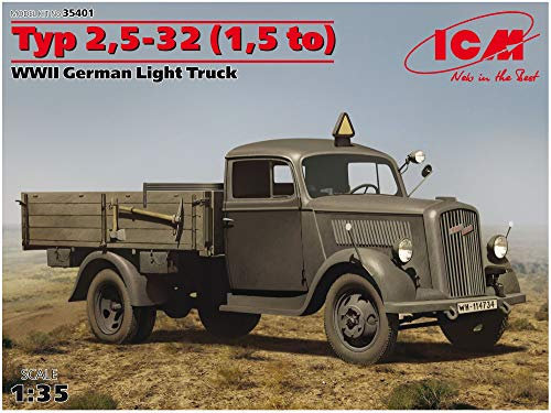 ICM 1:35 - Tipo 2,5-32 1,5 a, Camion Leggero Tedesco