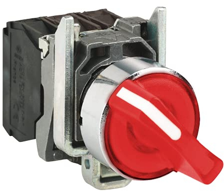 SEL.LUM.LED 230V NA+NC ROJO
