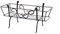 Sbalchiero Fioriera in Ferro battuto. Porta Cassette Lunghezza Cm 60 -Art.25096-100% Made in Italy -