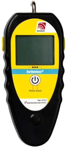 horizont Fence scout Zaunprüfer für Weidezaun, Messbereich bis 10.000 V | Fehlerfinder, Anzeige der Stromflussrichtung, Richtungsanzeige der Störung, Akustisches Signal, Displaybeleuchtung