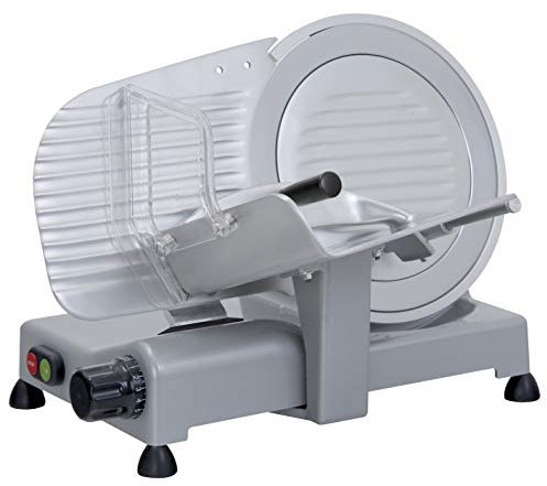 RGV affettatrice Lusso 275/S Silver, Made in Italy, Lama Ø 275 mm, 150 W, Alluminio, Argento