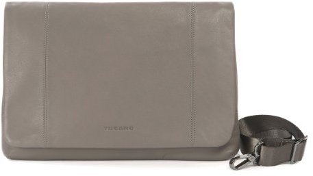 'Tucano – Bolso de Piel auténtica para MacBook Air 11 y Ultrabook Gris
