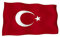 Akachafactory Aufkleber sticker Flagge Türkei Türkisch Motorrad, Auto-sticker, vinyl, vinyl