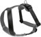 HUNTER Hundegeschirr NEOPREN, Farbe: schwarz/grau, strapazierfähiges Nylon, mit weichem Neopren gepolstert, reflektierendes 3M Scotchlite Reflective Material, pflegeleicht, komfortabel, Größe: L-XL