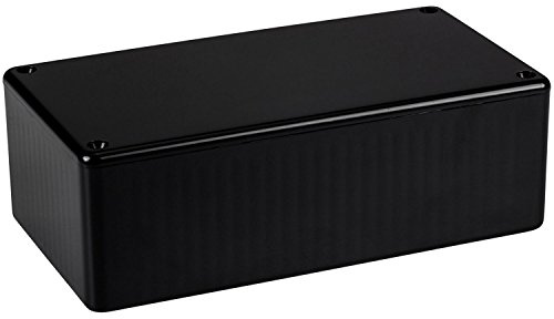 Best Price Square BOX, ABS, BLACK, 150X80X50MM 1591DSBK By HAMMOND