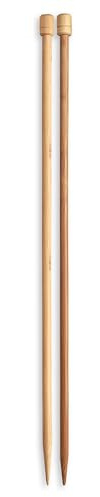 Pony Single Ended Bamboo Knitting Pins, Multi-Colour, 6.5mm