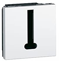 Legrand 079238 Prise Téléphone 8 Contacts Mosaic 2 Modules, Aluminium, Lot de 10