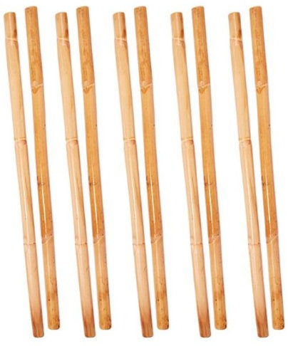 DEPICE Escrima Stock Rattan Natur ungeschält 10er Pack