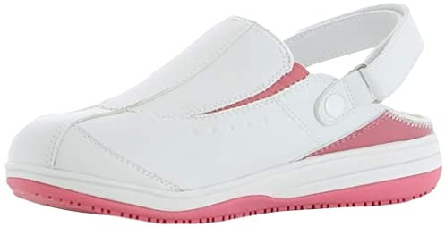 Oxypas Damen Iris Sicherheitsschuhe, Weiß (fux), 42 EU