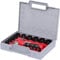 KS Tools 129.0100 Juego de sacabocados anulares 16 pzs