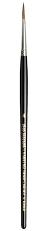 Da Vinci 10 Series Tobolsky-Kolinsky Sable Water Colour Brush, Bristle, Red, 19.5 x 0.26 x 30 cm