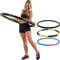 MOVIT® Hula Hoop Reifen für Erwachsene und Kinder, Massagenoppen und Magnete, 3 Varianten: 0,9kg, 1,3kg oder 1,7kg, Durchmesser 110cm - Auswahl: 1,3 kg