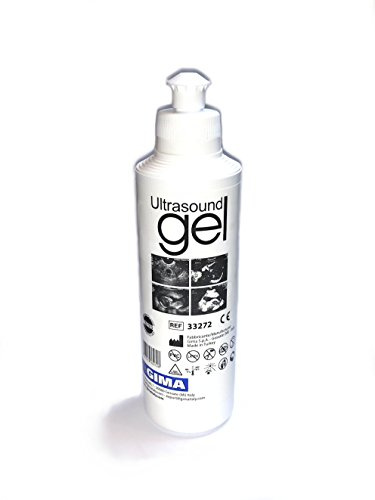 Gima 33272 Gel ultrasonidos (Bote 250 Ml, Unidades de 40, azul
