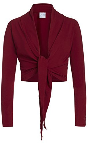 ESPARTO Wickelshirt Dhaara Granatrot L