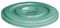 Mobil Plastic Couvercle pour poubelle industrielle Vert 50 l