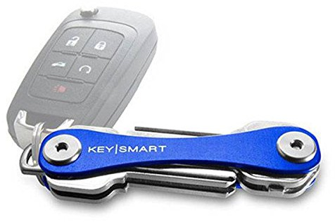KeySmart - Portachiavi Intelligente 2-8 Chiavi (Blu)